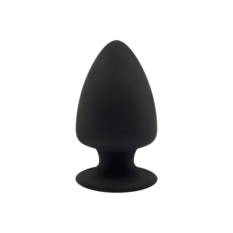 XXXSILEXD - Anaal Plug Model 1 - 9 x 5,2 cm - Zwart-Erotiekvoordeel.nl