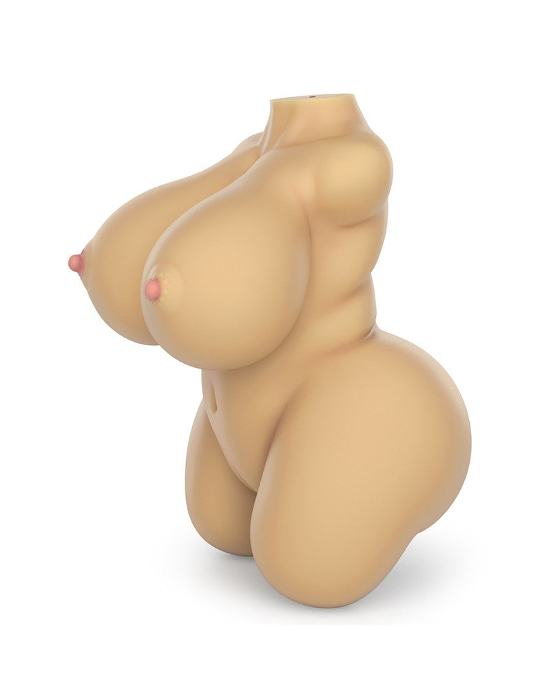LoveToy Streetgirls 6 - BBW Masturbator - Realistisch - TPE - 32,5 cm-Erotiekvoordeel.nl