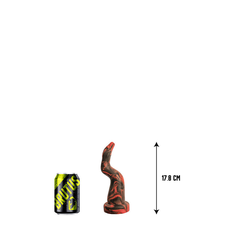 Brutus Nightmare - Asssss Sneek - Extra Lange Anaal Dildo met Vac-U-Lock - Rood/Zwart-Erotiekvoordeel.nl