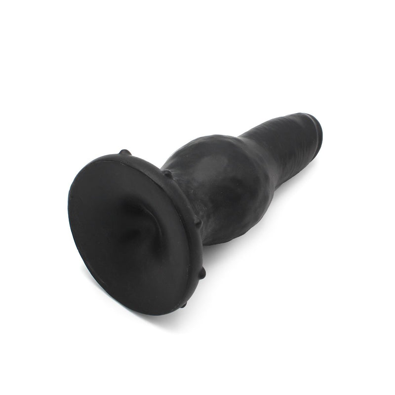 Dinoo - XXL Anaal Dildo - Bolvormige Verdikking - TPE - Zwart-Erotiekvoordeel.nl