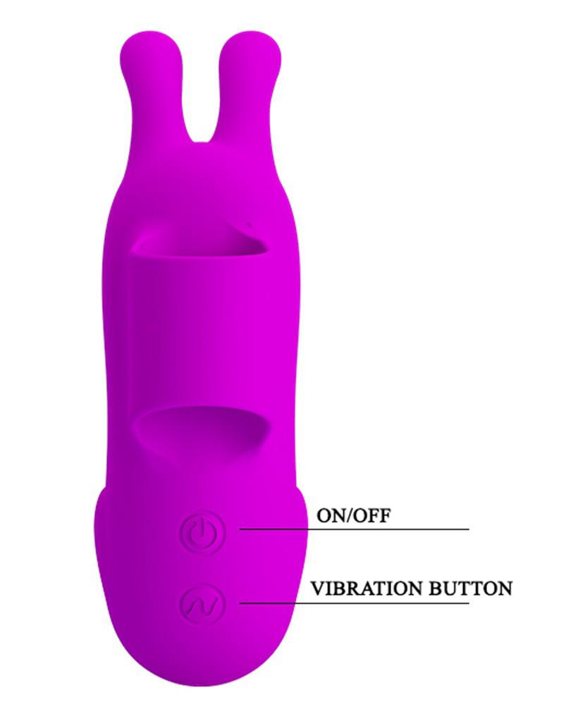 Pretty Love - Bunny Vinger Vibrator-Erotiekvoordeel.nl