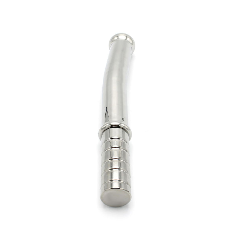 Kiotos - Mega Dildo - Licht Gebogen - RVS-Erotiekvoordeel.nl
