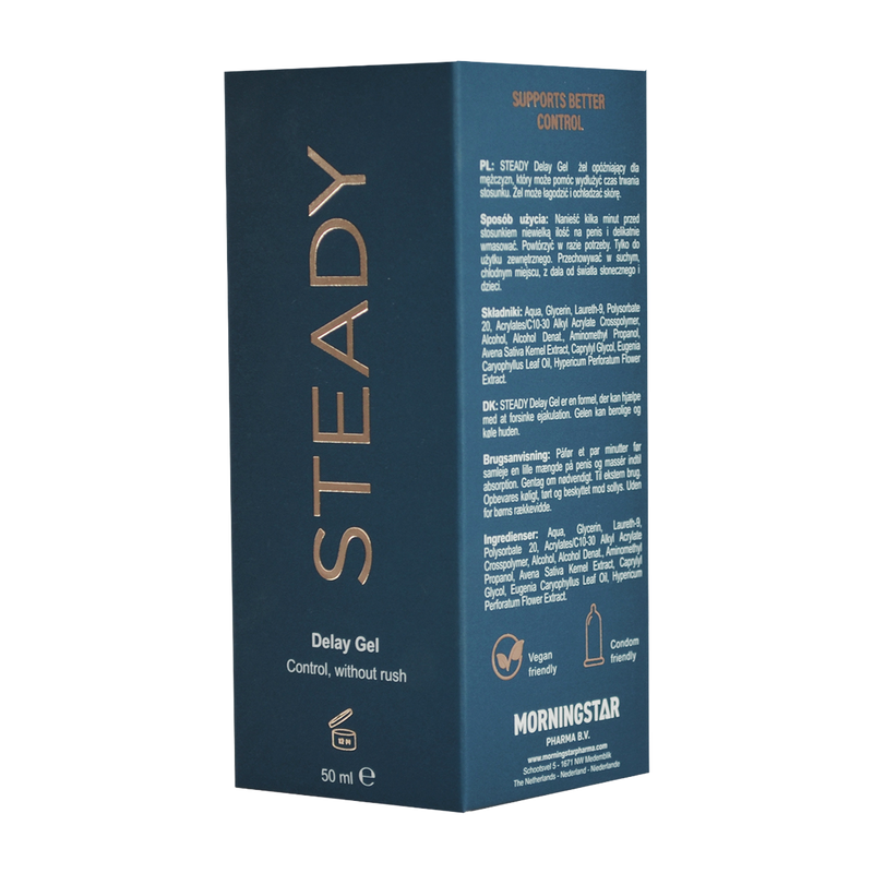 Morningstar - Steady - Delay Gel - 50 ml