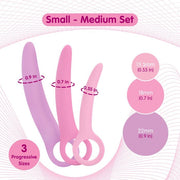 Skinsss - Vaginale Dilators Set - Maat S/M - 3 stuks-Erotiekvoordeel.nl