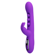 Pretty Love - Sabien - Rabbit Vibrator met LED Display - Paars-Erotiekvoordeel.nl