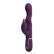 Pretty Love - Laurens - Rabbit Vibrator met Climax Button - Paars-Erotiekvoordeel.nl