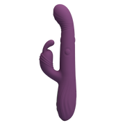 Pretty Love - Dee - Rabbit Vibrator met LED Display - Paars-Erotiekvoordeel.nl