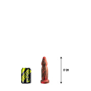 Brutus Nightmare - Missile - Vac-U-Lock Buttplug - Siliconen - Rood/Zwart-Erotiekvoordeel.nl
