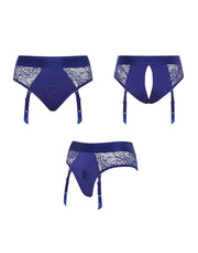 Strap-On-Me - Diva - Strap-On Harnas - Blauw-Erotiekvoordeel.nl