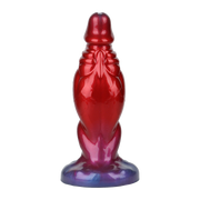 Power Monsters - Shadow Behemoth - Opblaasbare Monster Dildo - 22 cm - Rood/Blauw-Erotiekvoordeel.nl