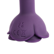 LOVISS - Posy - Garden Vibrerende Buttplug met Aafstandsbediening - Paars-Erotiekvoordeel.nl