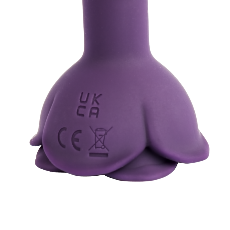 LOVISS - Posy - Garden Vibrerende Buttplug met Aafstandsbediening - Paars-Erotiekvoordeel.nl