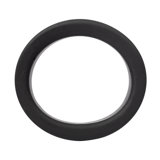 Rimba - Siliconen Scrotumring - Ballstretcher - Hoogte 20 mm - Zwart-Erotiekvoordeel.nl