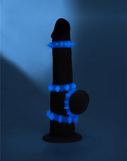 LoveToy - Lumino Play - Cockringen Set - 4-delig - Glow In The dark-Erotiekvoordeel.nl