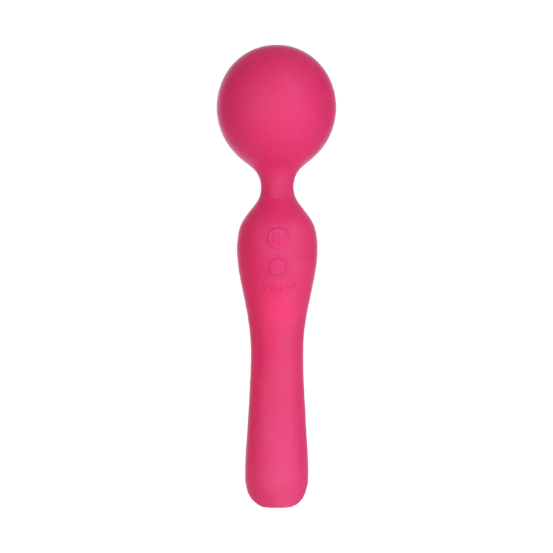 Swan - Sceptre - Dubbelzijdige Wand Vibrator - Roze-Erotiekvoordeel.nl
