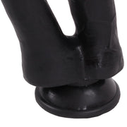 Kiotos Cox - Dildo Voor Dubbele Penetratie - 19 x 3/3.5 cm - Zwart-Erotiekvoordeel.nl