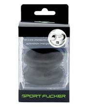 Sport Fucker - Muscle - Ball Stretcher - TPE - Zwart-Erotiekvoordeel.nl