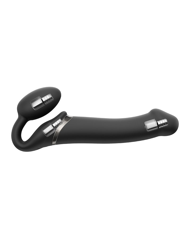 Strap-On-Me - Vibrerende Strapless Strapon - 3 Motoren - Zwart-Erotiekvoordeel.nl