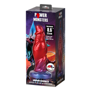Power Monsters - Shadow Behemoth - Opblaasbare Monster Dildo - 22 cm - Rood/Blauw-Erotiekvoordeel.nl