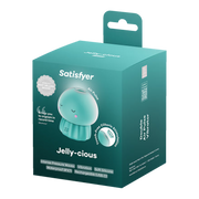 Satisfyer - Jelly-cious - Luchtdruk Vibrator - Groen-Erotiekvoordeel.nl