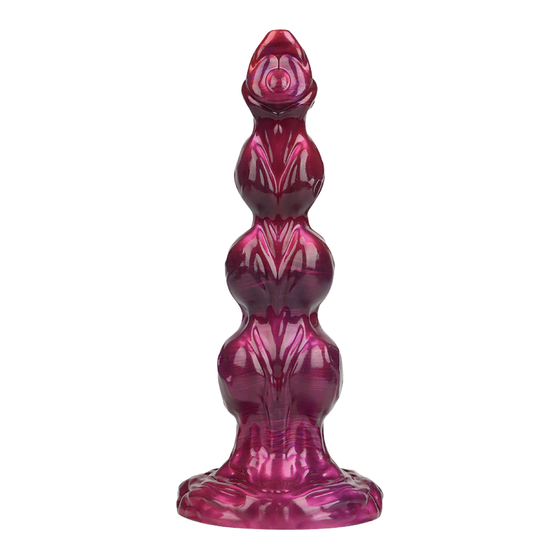 Power Monsters - Primal Beastlord - Monster Dildo - 26 cm - Rood/Roze-Erotiekvoordeel.nl