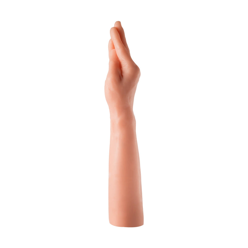 Lance's - PVC Hand Dildo - 35,1 cm - Lichte Huidskleur