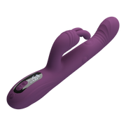 Pretty Love - Dee - Rabbit Vibrator met LED Display - Paars-Erotiekvoordeel.nl