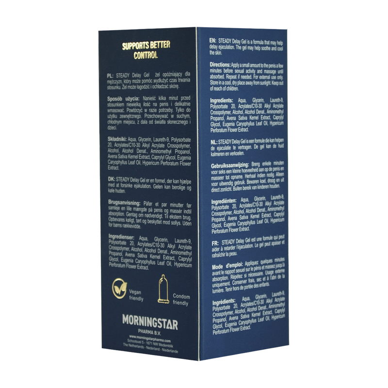 Morningstar - Steady - Delay Gel - 50 ml