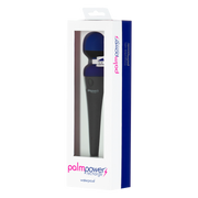PalmPower - Recharge Wand Massager - Flexibele Kop - Blauw/Zwart. xxxx-Erotiekvoordeel.nl
