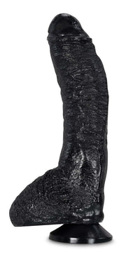 Gangbangster - Tyson - Dildo - 20 x 5,5 cm - PVC - Zwart-Erotiekvoordeel.nl