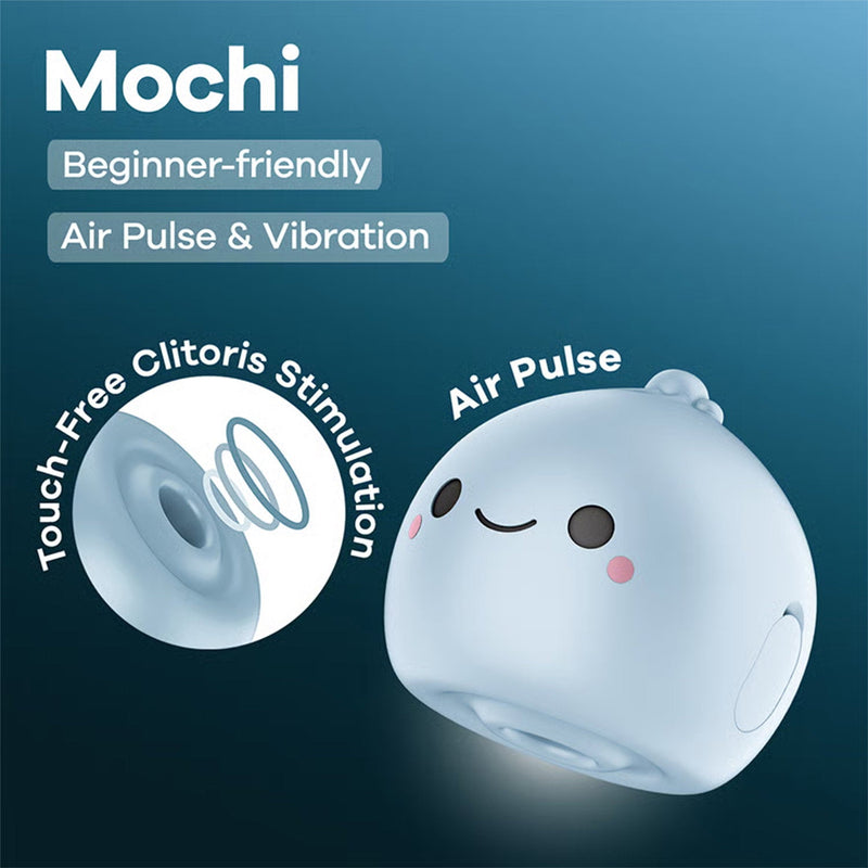 Satisfyer - Mochi - Luchtdruk Vibrator - Frost Blue-Erotiekvoordeel.nl