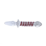 Kiotos - Glazen Dildo En Glazen Buttplug 2-in-1 SWIRL-Erotiekvoordeel.nl