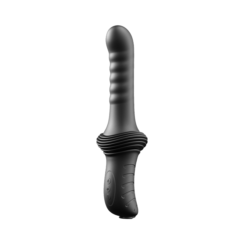 Dorcel - Deep Orgasm - Stotende Vibrator - Verwarmend - Met Zuignap - Zwart-Erotiekvoordeel.nl