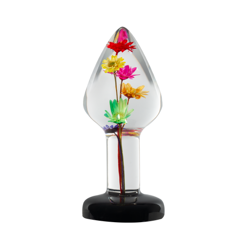 LOVISS - Helichrysum - Garden Flower Buttplug - Transparant-Erotiekvoordeel.nl