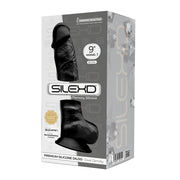 XXXSILEXD - Realistische Dildo - Model 1 - 23 cm - Zwart-Erotiekvoordeel.nl