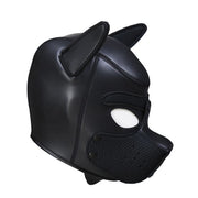 Master Series - Neopreen Puppy Hood - Zwart-Erotiekvoordeel.nl