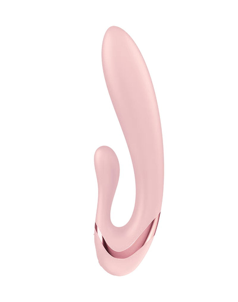 Satisfyer - Pearl Bunny 3 - Roterende Rabbit Vibrator - Roze-Erotiekvoordeel.nl