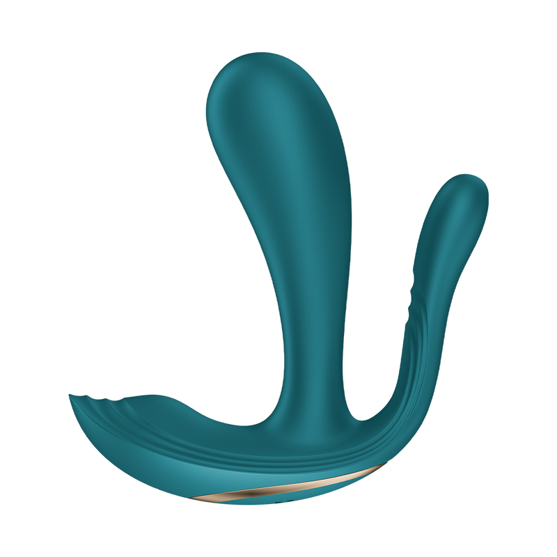 Satisfyer - Battery Series - Top Secret+ - G-Spot Vibrator - Flessengroen-Erotiekvoordeel.nl