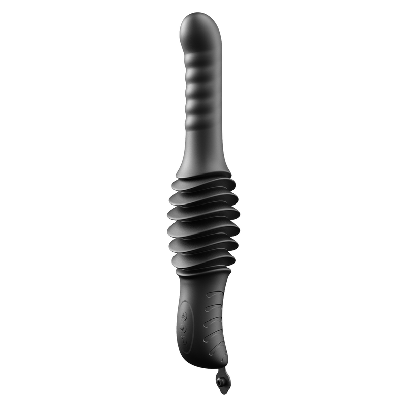 Dorcel - Deep Orgasm - Stotende Vibrator - Verwarmend - Met Zuignap - Zwart-Erotiekvoordeel.nl