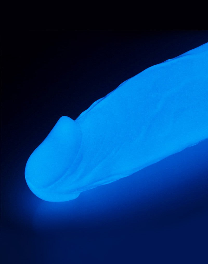 LoveToy - Lumino Play - Dildo - 26 cm - Glow In The Dark-Erotiekvoordeel.nl