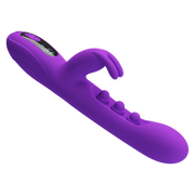 Pretty Love - Sabien - Rabbit Vibrator met LED Display - Paars-Erotiekvoordeel.nl
