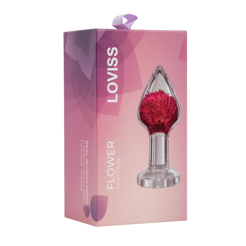 LOVISS - Gomphrena Globosa - Garden Flower Buttplug – Transparant-Erotiekvoordeel.nl