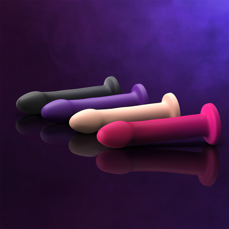 Dorcel - Real Pleasure - Stijlvolle Siliconen Dildo - Paars-Erotiekvoordeel.nl