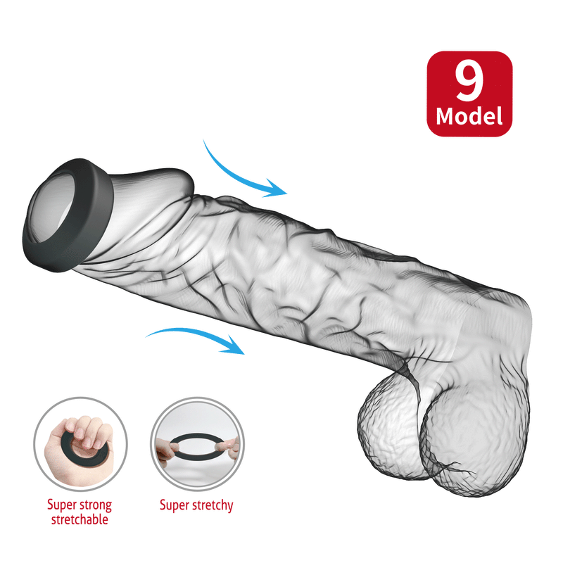 Crazy Bull - Brodan - Cockring - Model 9 - Zwart-Erotiekvoordeel.nl