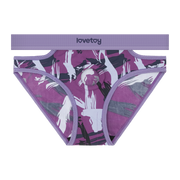 LoveToy - Ingen - Violet Strap-on Slipje - Maat M/L - Paars-Erotiekvoordeel.nl