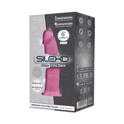 XXXSILEXD - Thermoreactieve Realistische Dildo - Model 2 - 15 cm - Glow-in-the Dark Pink-Erotiekvoordeel.nl