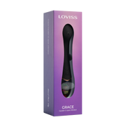 LOVISS - Grace - Garden G-Spot-vibrator – Zwart-Erotiekvoordeel.nl