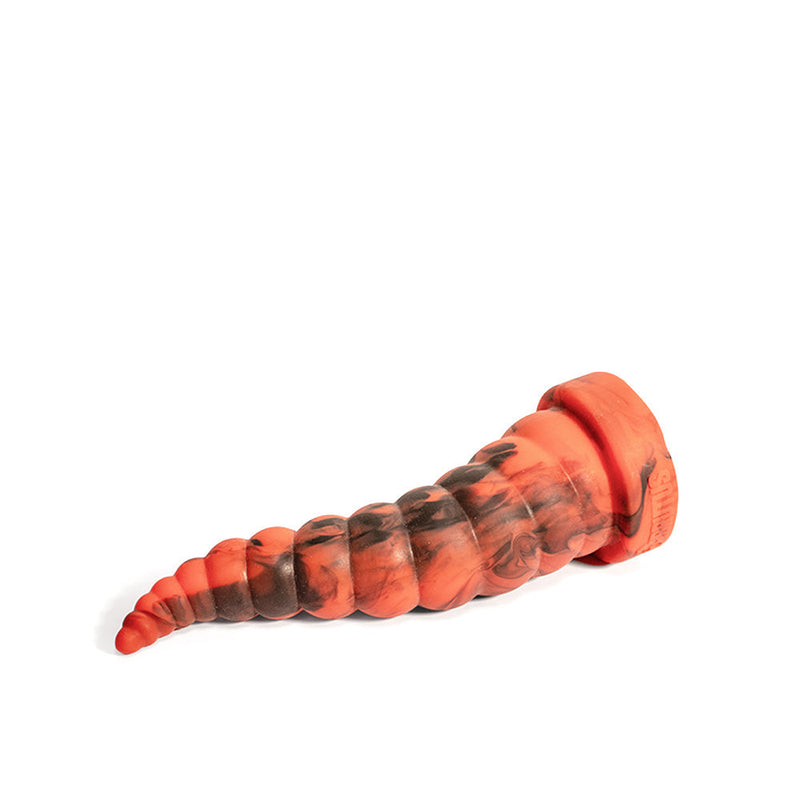 Brutus Nightmare - Horny - Vac-U-Lock Buttplug - Siliconen - Rood/Zwart-Erotiekvoordeel.nl