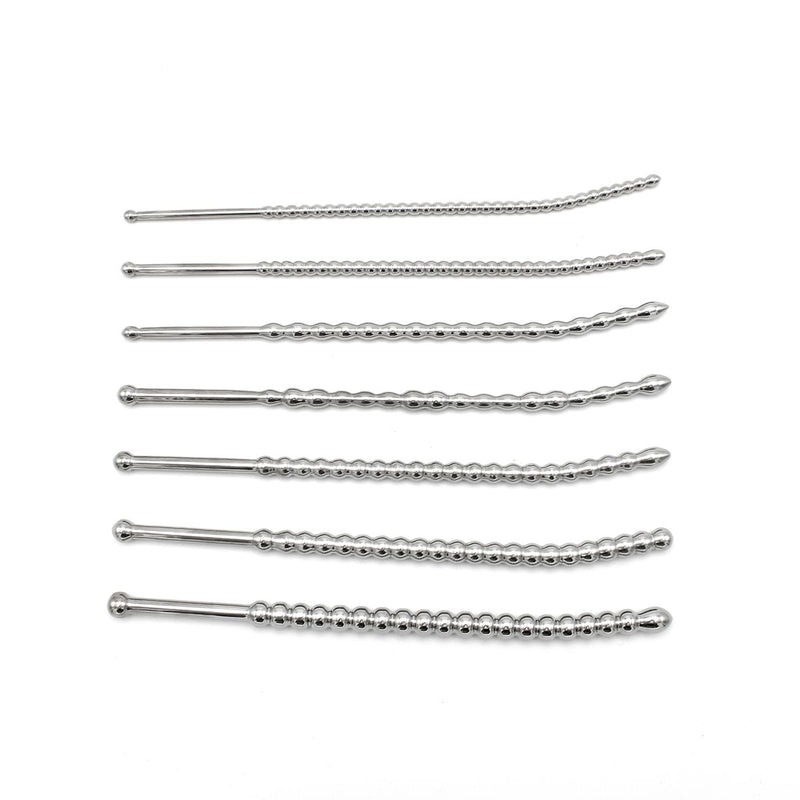 Kiotos - Bolletjes Trainer Dilator Set - RVS - 7 stuks-Erotiekvoordeel.nl
