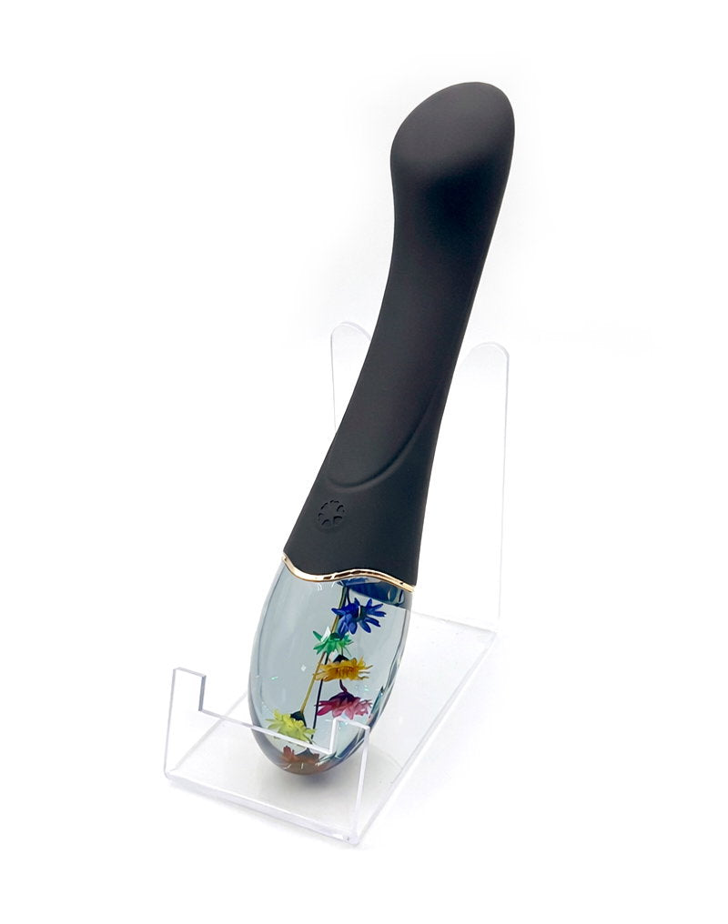 LOVISS - Grace - Garden G-Spot-vibrator – Zwart-Erotiekvoordeel.nl